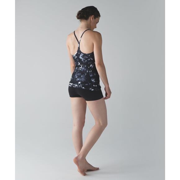 Lululemon Power Y Dusk Dye White Black Size 8 Tank Top - Picture 8 of 13